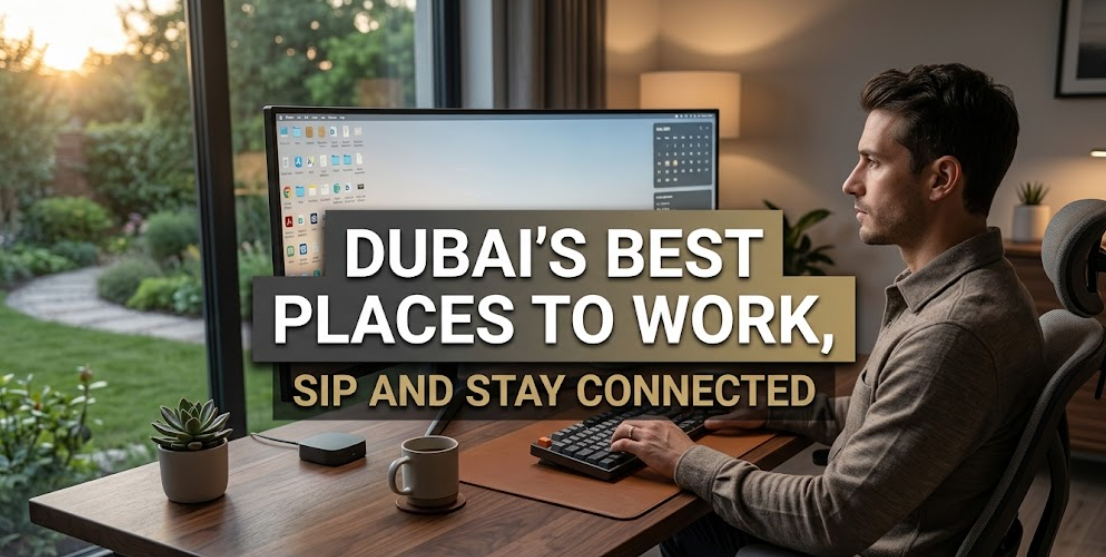 THE LAPTOP CAFE GUIDE: DUBAI’S BEST PLACES TO WORK, SIP AND STAY CONNECTED