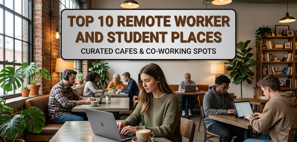 10 Save Laptop Cafe Guide Cafes: Top 10 Remote Worker and Student Place