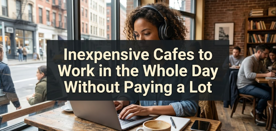 Laptop Cafe 5 Easy: Inexpensive Cafes to Work in the Whole Day Without Paying a Lot